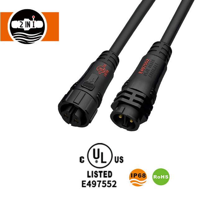 Quais são as vantagens do conector de cabo à prova d'água UL?