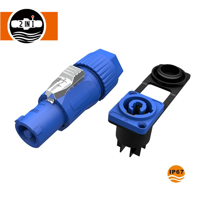 Como um conector de alimentação à prova d'água M26 aumenta a segurança elétrica?