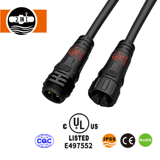 Conector de cabo impermeável M19 UL