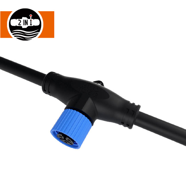 Conector de cabo à prova d'água em forma de T M15